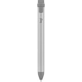 Logitech Crayon lápiz digital 20 g Gris, Bolígrafo para pantallas plateado/Gris, Tableta, Apple, Gris, iPad Pro 12.9" (3rd gen), iPad Pro 11", iPad (7th, 6th gen), iPad Air (3rd gen), iPad mini (5th gen), Acrilonitrilo butadieno estireno (ABS), Aluminio, Silicona, iOS