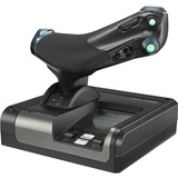 Logitech Flight Control System Negro, Plata USB 2.0 Simulador de Vuelo Analógico/Digital PC, Hotas (mando más palanca de control) Simulador de Vuelo, PC, Analógico/Digital, Alámbrico, USB 2.0, Negro, Plata