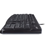 Logitech K120 for Business teclado Oficina USB QWERTY Internacional de EE.UU. Negro negro, Completo (100%), Alámbrico, USB, QWERTY, Negro