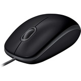 Logitech M110 Silent ratón Oficina Ambidextro USB tipo A Óptico 1000 DPI negro, Ambidextro, Óptico, USB tipo A, 1000 DPI, Negro