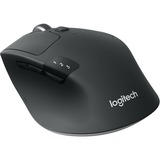 Logitech M720 Ratones, Ratón negro, mano derecha, Óptico, RF Wireless + Bluetooth, 1000 DPI, Negro
