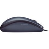 Logitech Mouse M90 ratón Ambidextro USB tipo A Óptico 1000 DPI gris oscuro, Ambidextro, Óptico, USB tipo A, 1000 DPI, Gris, Minorista