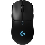 Logitech Pro Wireless ratón Ambidextro RF inalámbrico Óptico 25600 DPI, Ratones para gaming negro, Ambidextro, Óptico, RF inalámbrico, 25600 DPI, 1 ms, Negro