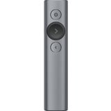 Logitech Spotlight Apuntadores inalámbricos, Presentador Bluetooth/RF, USB, 30 m, Gris