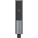 Logitech Spotlight apuntador inalámbricos Bluetooth/RF Gris, Presentador Bluetooth/RF, USB, 30 m, Gris