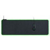 Razer Goliathus Extended Chroma Alfombrilla de ratón para juegos Negro, Almohadilla de ratón para juegos negro, Negro, Monocromo, Caucho, USB con suministro de corriente, Base antiderrapante, Alfombrilla de ratón para juegos