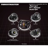 Thrustmaster Ferrari F1 Negro RF Volante Analógico PC, PlayStation 4, PlayStation 5, Playstation 3, Xbox, Volante de recambio negro/Plateado, Volante, PC, PlayStation 4, PlayStation 5, Playstation 3, Xbox, Cruceta, Analógico, Inalámbrico, RF