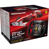 Thrustmaster Ferrari F1 Negro RF Volante Analógico PC, PlayStation 4, PlayStation 5, Playstation 3, Xbox, Volante de recambio negro/Plateado, Volante, PC, PlayStation 4, PlayStation 5, Playstation 3, Xbox, Cruceta, Analógico, Inalámbrico, RF