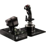 Thrustmaster Hotas Warthog Palanca de mando PC, Joystick Negro, Hotas (mando más palanca de control) negro/Plateado, Joystick Alámbrico Negro, sólo para PC