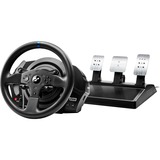 Thrustmaster T300 RS GT Negro Volante + Pedales Analógico/Digital PC, PlayStation 4, PlayStation 5, Playstation 3 negro, Volante + Pedales, PC, PlayStation 4, PlayStation 5, Playstation 3, Cruceta, Teclas de flechas, Analógico/Digital, Alámbrico, Negro