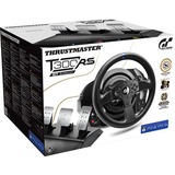 Thrustmaster T300 RS GT Negro Volante + Pedales Analógico/Digital PC, PlayStation 4, PlayStation 5, Playstation 3 negro, Volante + Pedales, PC, PlayStation 4, PlayStation 5, Playstation 3, Cruceta, Teclas de flechas, Analógico/Digital, Alámbrico, Negro
