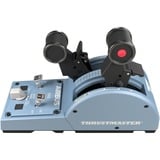 Thrustmaster TCA Quadrant Airbus Edition Negro, Azul USB Simulador de Vuelo PC, Schubregler Azul-gris/Negro, Simulador de Vuelo, PC, USB, USB tipo A, USB Tipo C, Negro, Azul, Windows 10, Windows 8