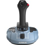 Thrustmaster TCA Sidestick Airbus edition Negro, Azul USB Palanca de vuelo Analógico/Digital PC, Palanca de mando Azul-gris/Negro, Palanca de vuelo, PC, Analógico/Digital, Alámbrico, USB, Negro, Azul