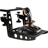 Thrustmaster TM Flying Clamp Abrazadera de mesa para base de vuelo, Soporte negro, Abrazadera de mesa para base de vuelo, Negro, Metal, 220 mm, 390 mm, 233 mm
