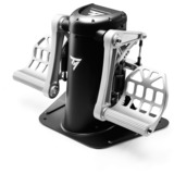 Thrustmaster TPR: Pendular Rudder, Pedales negro/metálico, Pendular rudder, Negro, Plata, Metal, Digital Combat Simulator, Xplane 11, Xplane 12, Microsoft Flight Simulator 2020, Star Citizen,..., 336 mm, 456 mm