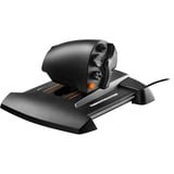 Thrustmaster TWCS Throttle Negro USB Palanca de mando Analógico PC, Schubregler negro/Naranja, Palanca de mando, PC, Analógico, Alámbrico, USB, Negro