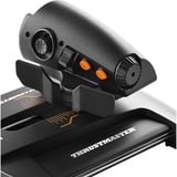 Thrustmaster TWCS Throttle Negro USB Palanca de mando Analógico PC, Schubregler negro/Naranja, Palanca de mando, PC, Analógico, Alámbrico, USB, Negro
