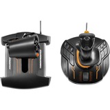 Thrustmaster T-16000M FCS Hotas Negro, Naranja USB Palanca de mando Analógico/Digital MAC, PC, Hotas (mando más palanca de control) negro/Naranja, Palanca de mando, MAC, PC, Cruceta, Analógico/Digital, Alámbrico, USB