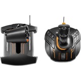 Thrustmaster T-16000M FCS Hotas Negro, Naranja USB Palanca de mando Analógico/Digital PC, Hotas (mando más palanca de control) negro/Naranja, Palanca de mando, PC, Cruceta, Analógico/Digital, Alámbrico, USB
