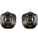 Thrustmaster T.16000M FCS SPACE SIM DUO Negro, Naranja USB Palanca de vuelo Analógico/Digital PC, Palanca de mando negro/Naranja, Palanca de vuelo, PC, Analógico/Digital, Alámbrico, USB, Negro, Naranja