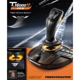 Thrustmaster T-16000M FC S Negro, Naranja USB Palanca de mando Analógico/Digital PC negro/Naranja, Palanca de mando, PC, Cruceta, Analógico/Digital, Alámbrico, USB