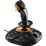 Thrustmaster T-16000M FC S Negro, Naranja USB Palanca de mando Analógico/Digital PC negro/Naranja, Palanca de mando, PC, Cruceta, Analógico/Digital, Alámbrico, USB