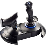 Thrustmaster T.Flight Hotas 4 Negro, Azul USB 2.0 Palanca de mando Digital PC, PlayStation 4, Hotas (mando más palanca de control) negro, Palanca de mando, PC, PlayStation 4, Digital, Alámbrico, USB 2.0, Negro, Azul