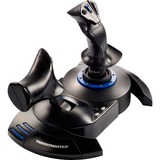 Thrustmaster T.Flight Hotas 4 Negro, Azul USB 2.0 Palanca de mando Digital PC, PlayStation 4, Hotas (mando más palanca de control) negro, Palanca de mando, PC, PlayStation 4, Digital, Alámbrico, USB 2.0, Negro, Azul