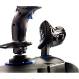 Thrustmaster T.Flight Hotas 4 Negro, Azul USB Palanca de mando Digital PC, PlayStation 4, PlayStation 5, Hotas (mando más palanca de control) negro, Palanca de mando, PC, PlayStation 4, PlayStation 5, Digital, Alámbrico, USB, Negro, Azul