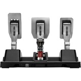 Thrustmaster T-LCM Negro, Acero inoxidable USB Pedales PC, PlayStation 4, Xbox One plateado/Negro, Pedales, PC, PlayStation 4, Xbox One, Alámbrico, USB, Negro, Acero inoxidable, Metal