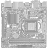 GIGABYTE 90-MXBMN0-A0UAYZ, Placa base negro