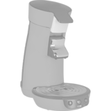 Philips Senseo Original HD6553/67, Cafetera monodosis negro