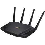 ASUS RT-AX58U router inalámbrico Gigabit Ethernet Doble banda (2,4 GHz / 5 GHz) 4G, Enrutador de malla Wi-Fi 6 (802.11ax), Doble banda (2,4 GHz / 5 GHz), Ethernet, 4G