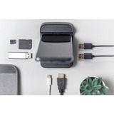 Digitus Estación de acoplamiento para smartphone USB-C™, 7 puertos negro, 7 puertos, USB 2.0, USB 3.2 Gen 1 (3.1 Gen 1) Type-A, MicroSD (TransFlash), SD, SDHC, SDXC, 625 Mbit/s, Negro, Plástico