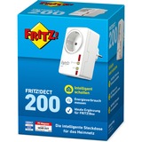 FRITZ! FRITZ!DECT 200, DE, Enchufe blanco/Rojo, DECT 200, DE, Programador eléctrico diario/semanal, Blanco, Plástico, 1999/5/EG R&TTE-Richtlinie: 2009/125/EG EU-Richtlinie:, 230 V, 50 Hz