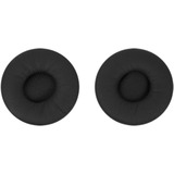 Jabra 14101-19 auricular / audífono accesorio Almohadilla para auricular, Piezas de repuesto negro, Almohadilla para auricular, Cuero, Negro
