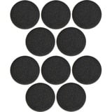 Jabra 14101-46 almohadilla para auriculares Cuero Negro 10 pieza(s), Almohadilla para oído negro, Cuero, 10 pieza(s), China, 75 pieza(s), 4,88 kg, 680 mm