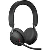 Jabra Evolve2 65 Auriculares Inalámbrico Diadema Oficina/Centro de llamadas USB tipo A Bluetooth, Auriculares con micrófono negro, Inalámbrico, Oficina/Centro de llamadas, 20 - 20000 Hz, 176,4 g, Auriculares