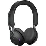 Jabra Evolve2 65 Auriculares Inalámbrico Diadema Oficina/Centro de llamadas USB tipo A Bluetooth, Auriculares con micrófono negro, Inalámbrico, Oficina/Centro de llamadas, 20 - 20000 Hz, 176,4 g, Auriculares