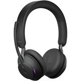 Jabra Evolve2 65, MS Stereo Auriculares Inalámbrico Diadema Oficina/Centro de llamadas USB tipo A Bluetooth Negro, Auriculares con micrófono negro, MS Stereo, Inalámbrico, Oficina/Centro de llamadas, 20 - 20000 Hz, 176,4 g, Auriculares, Negro