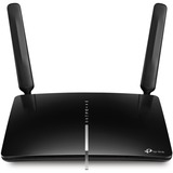 TP-Link Archer MR600 router inalámbrico Doble banda (2,4 GHz / 5 GHz) 4G Negro, Router WIRELESS LTE negro, Wi-Fi 5 (802.11ac), Doble banda (2,4 GHz / 5 GHz), Ethernet, 4G, Negro, Router de sobremesa