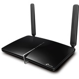 TP-Link Archer MR600 router inalámbrico Gigabit Ethernet Doble banda (2,4 GHz / 5 GHz) 4G Negro, Router WIRELESS LTE negro, Wi-Fi 5 (802.11ac), Doble banda (2,4 GHz / 5 GHz), Ethernet, 4G, Negro, Router de sobremesa