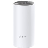 TP-Link Deco E4 (1-pack) Doble banda (2,4 GHz / 5 GHz) Wi-Fi 5 (802.11ac) Blanco, Gris Interno, Punto de acceso de malla blanco, Blanco, Gris, Interno, Enrutador de malla, LAN, WLAN, Doble banda (2,4 GHz / 5 GHz), Wi-Fi 5 (802.11ac)