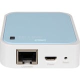 TP-Link TL-WR802N router inalámbrico Ethernet rápido Banda única (2,4 GHz) Azul, Blanco Wi-Fi 4 (802.11n), Banda única (2,4 GHz), Ethernet, Azul, Blanco, Enrutador portátil