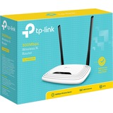 TP-Link TL-WR841N router inalámbrico Ethernet rápido Banda única (2,4 GHz) 4G Negro, Blanco blanco/Negro, Wi-Fi 4 (802.11n), Banda única (2,4 GHz), Ethernet, 4G, Negro, Blanco, Router de sobremesa, Minorista