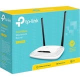 TP-Link TL-WR841N router inalámbrico Ethernet rápido Banda única (2,4 GHz) Blanco blanco/Negro, Wi-Fi 4 (802.11n), Banda única (2,4 GHz), Ethernet, Blanco, Router de sobremesa, Minorista