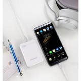 Intenso 7313522 batería externa Polímero de litio 5000 mAh Blanco, Banco de potencia blanco, 5000 mAh, Polímero de litio, Blanco