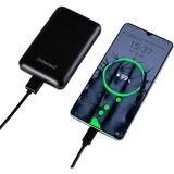 Intenso 7314530 batería externa Polímero de litio 10000 mAh Negro, Banco de potencia negro, 10000 mAh, Polímero de litio, Negro