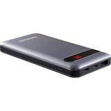 Intenso PD10000 Polímero de litio 10000 mAh Antracita, Banco de potencia antracita, 10000 mAh, Polímero de litio, Quick Charge 3.0, Antracita