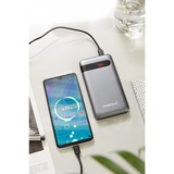 Intenso PD10000 Polímero de litio 10000 mAh Antracita, Banco de potencia antracita, 10000 mAh, Polímero de litio, Quick Charge 3.0, Antracita